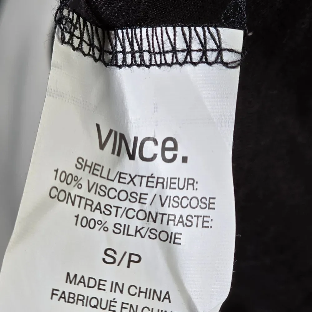 Vince Charcoal Long Sleeve Dress (Rack9)